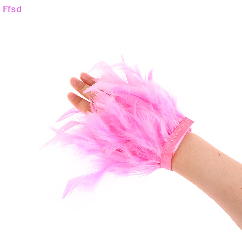 {Ffsd} Hàng Bán Chạy Vòng Đeo Tay Lông Đà Điểu Cho Nữ Giới