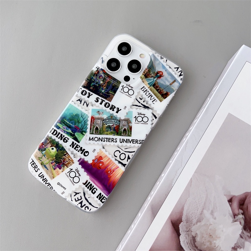 Ốp Điện Thoại Họa Tiết Hoạt Hình Disney Cho IPhone 14 Pro Max 100 14 Pro / 14 / 13 Pro Max / 13 Pro / 13 / 12 Pro Max / 12 Pro / 11