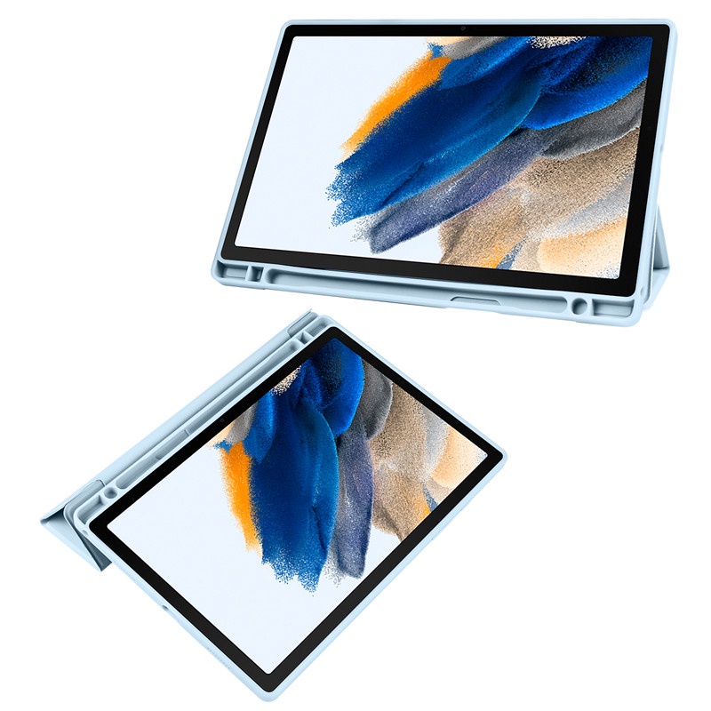 Bao Da PU Máy Tính Bảng Nắp Gập Có Ngăn Đựng Bút Cho Samsung Tab A8 2022 Galaxy Tab A8 10 5 inch sm x200 x205