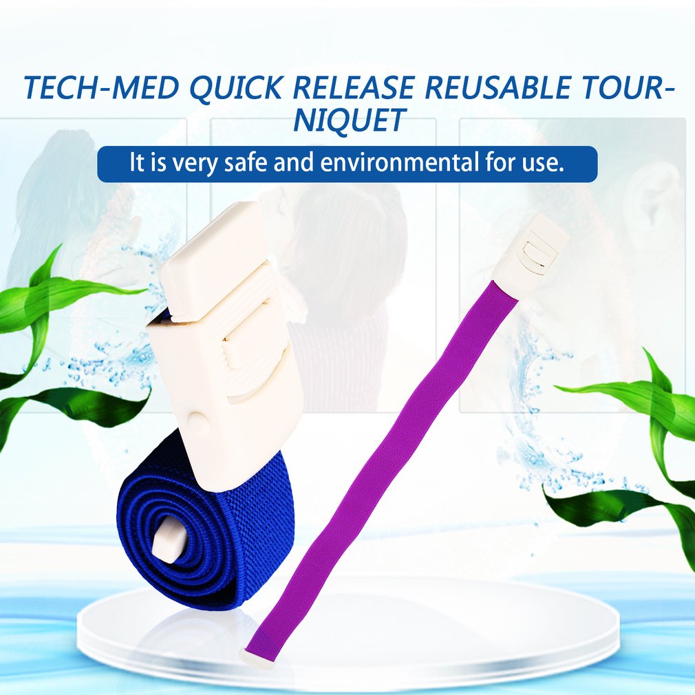 1Pc Tourniquet Quick Releasele For First Aid Nurse General Use Color Blue Supports Drop Shipping Wholesale [Q/2]