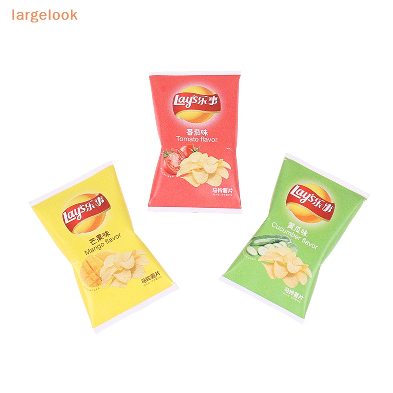 1 Bộ Túi Đựng Khoai Tây Chiên Dùng Để Trang Trí Nhà Búp Bê