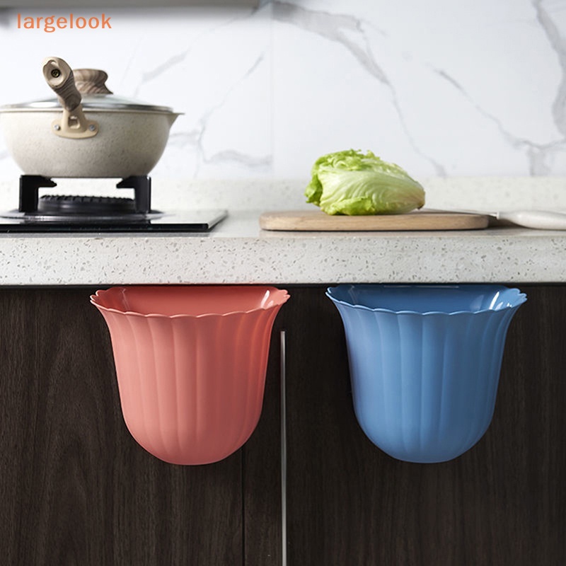 Giỏ Đựng Rác Hình Bông Hoa Treo Tường / Tủ Bếp Tiện Dụng