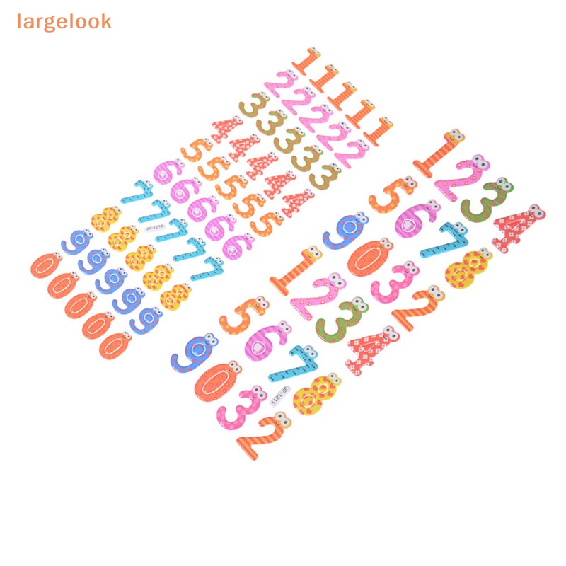 Set 6 Tấm Sticker Số / Bong Bóng Họa Tiết Hoạt Hình 3D Trang Trí Sổ Tay