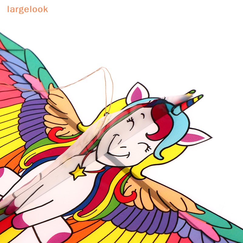 Diều Đồ Chơi Mini Bằng Nhựa Họa Tiết Hoạt Hình + Phanh Tay 40cm Cho Bé