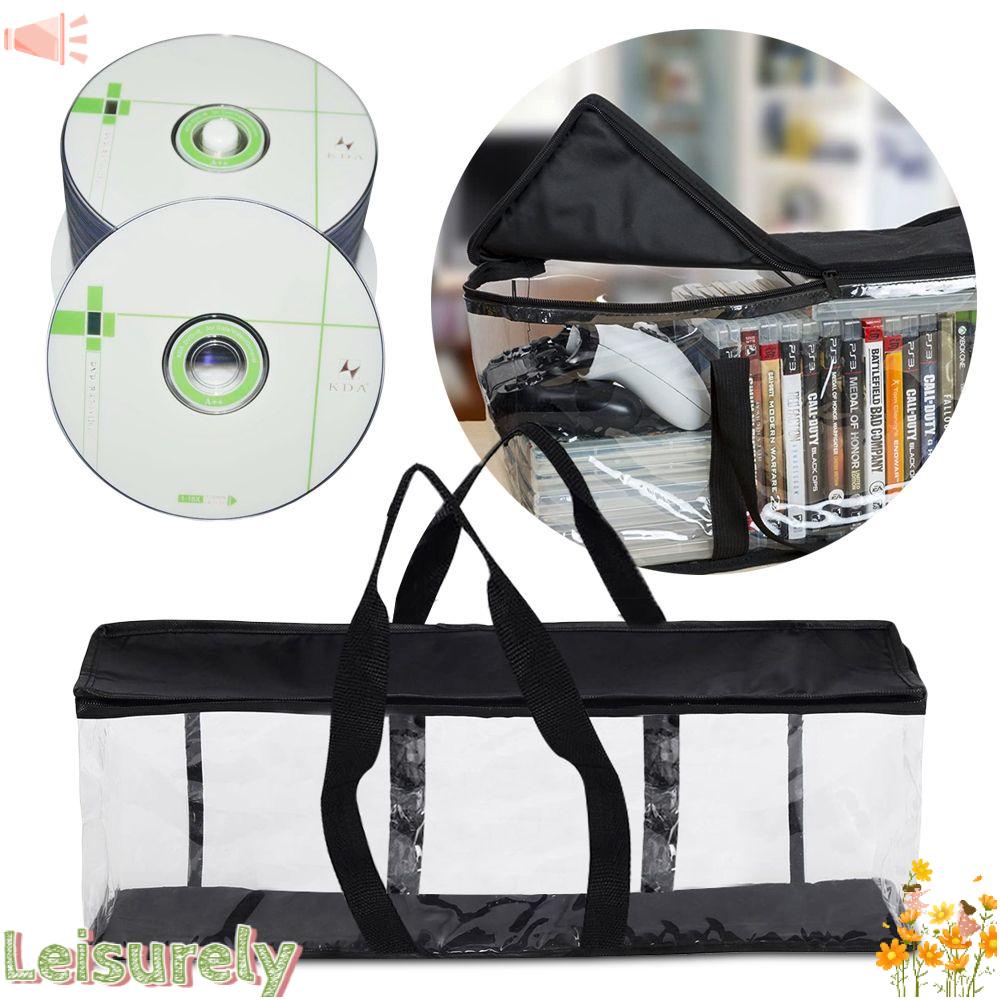 Túi Đựng Bảo Vệ Đĩa CDPVC 40 Ngăn Trong Suốt Có Tay Cầm Tiện Dụng