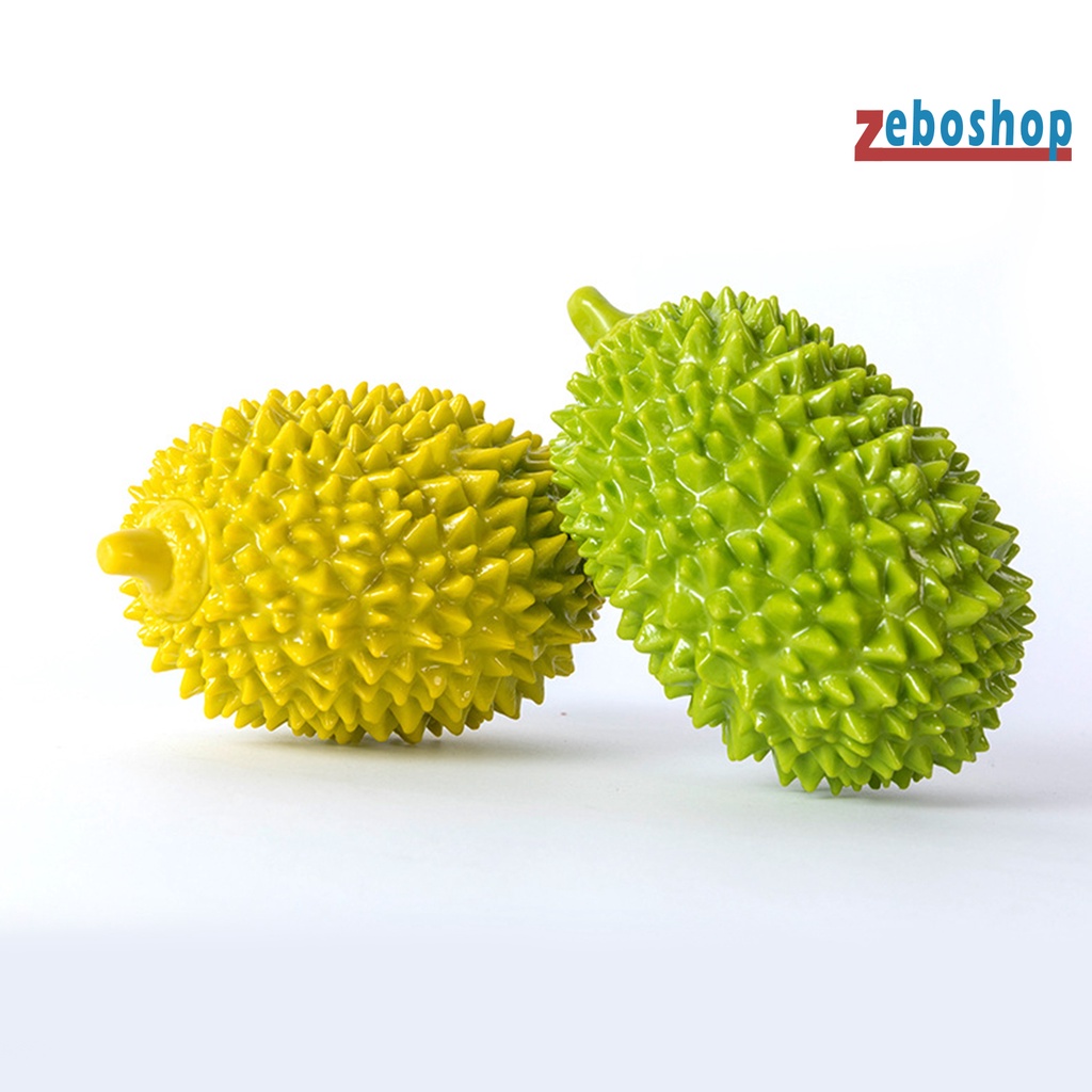 Đồ Chơi Gặm Tương Tác Chống Mài Mòn Hình Quả Sầu Riêng Tích Hợp Âm Thanh Vui Nhộn Cho Thú Cưng