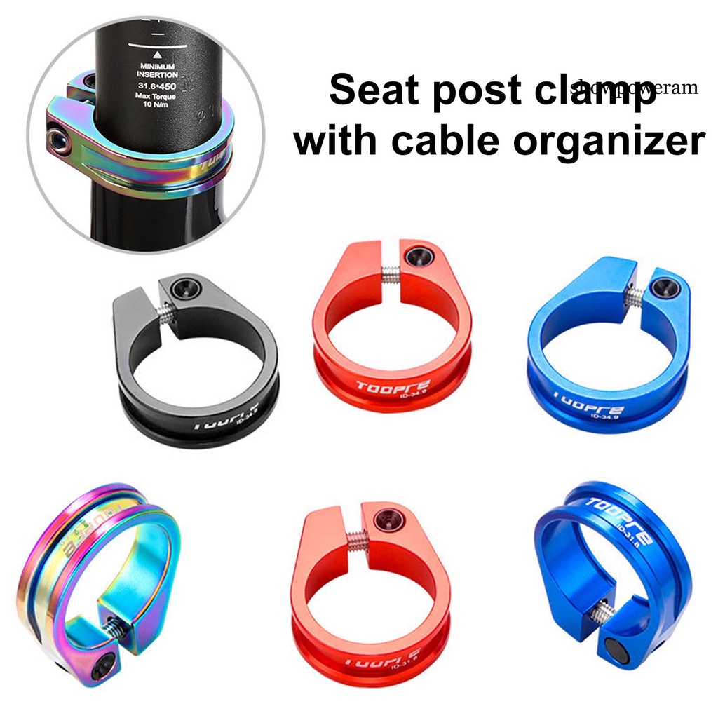 Kẹp Gắn Yên Xe Đạp Leo Núi Bằng Hợp Kim Nhôm Độ Cứng Cao