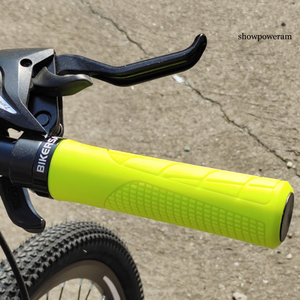 1 Cặp Vỏ Bọc Tay Lái Xe Đạp Bằng Hợp Kim Nhôm Mềm Mại Chống Trượt Chống Sốc