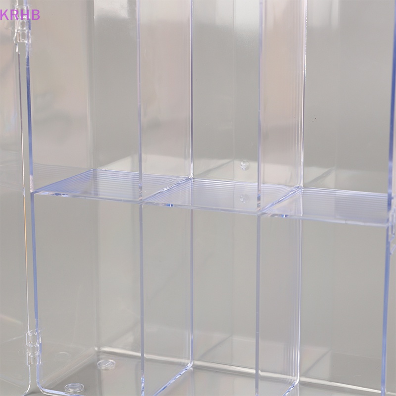 Hộp Đựng Mô Hình Trưng Bày 6 Mẫu Bằng Nhựa Trong Suốt DIY Mới