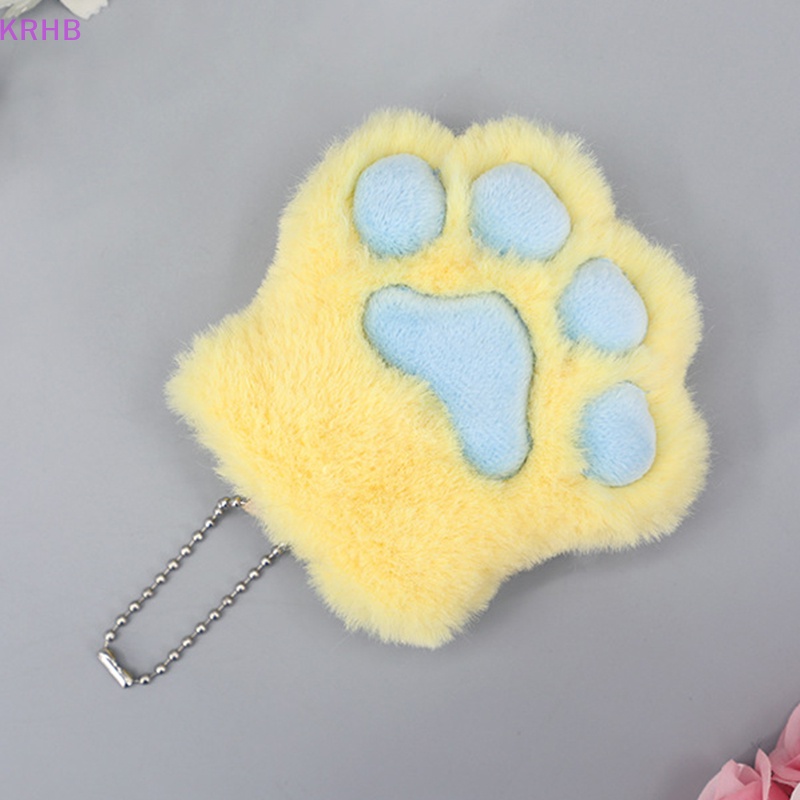 Móc Khóa Hình Chân Mèo Xinh Xắn Mới