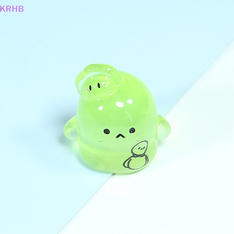 Bộ 5 Mô Hình Xe Hơi Mini Bằng Nhựa Phát Sáng Dễ Thương Trang Trí Nhà Cửa / Sân Vườn Mới