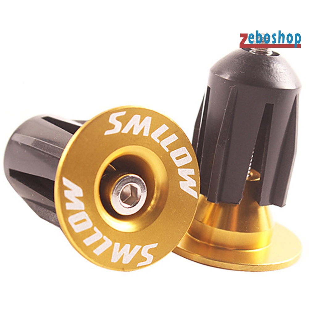 Bộ 2 Nút Gắn Tay Cầm Xe Đạp Leo Núi Bằng Hợp Kim Nhôm Chất Lượng Cao