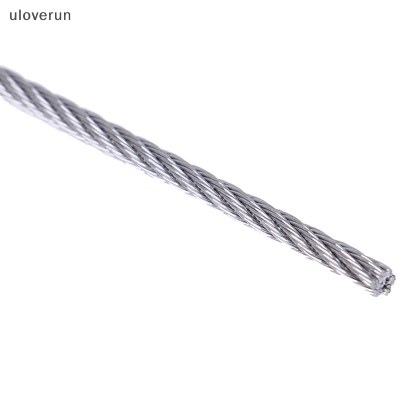 Uloverun Cuộn Dây Câu Cá 5m Bằng Thép Không Gỉ 304 Chất Lượng vn