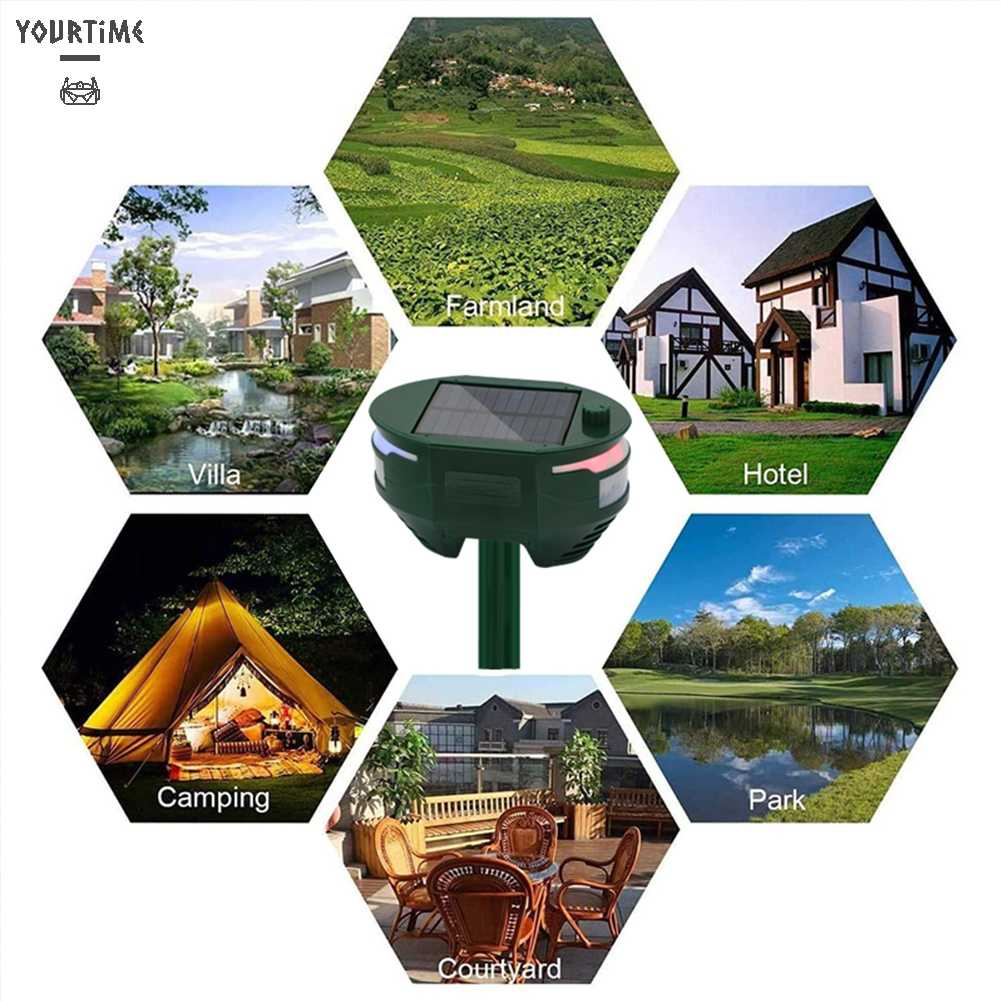 Thiết Bị Xua Đuổi Động Vật Gây Hại Sử Dụng Sóng Siêu Âm