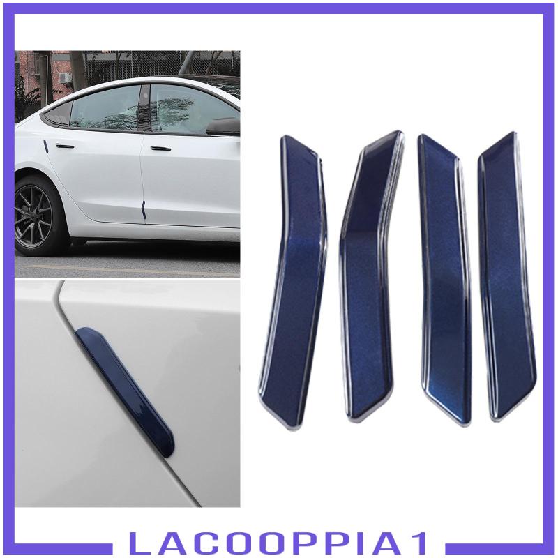 1 [Lacooppia] 4 Miếng Dán Chống Va Chạm Cửa Trước Và Sau