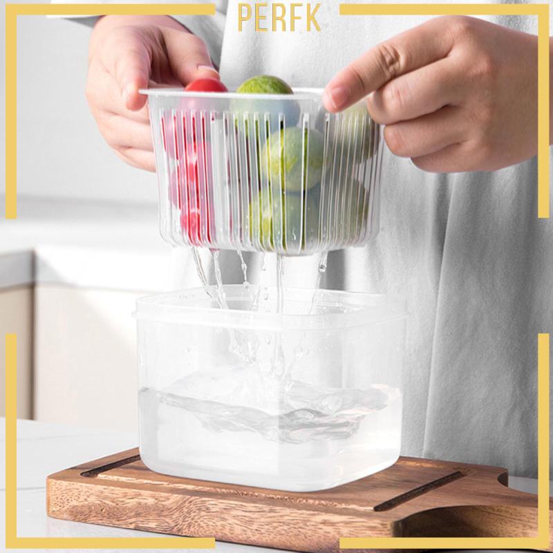 Hộp Đựng Thực Phẩm Trong Suốt Đa Năng Có Thể Tái Sử Dụng Cho Ngăn Kéo Nhà Bếp