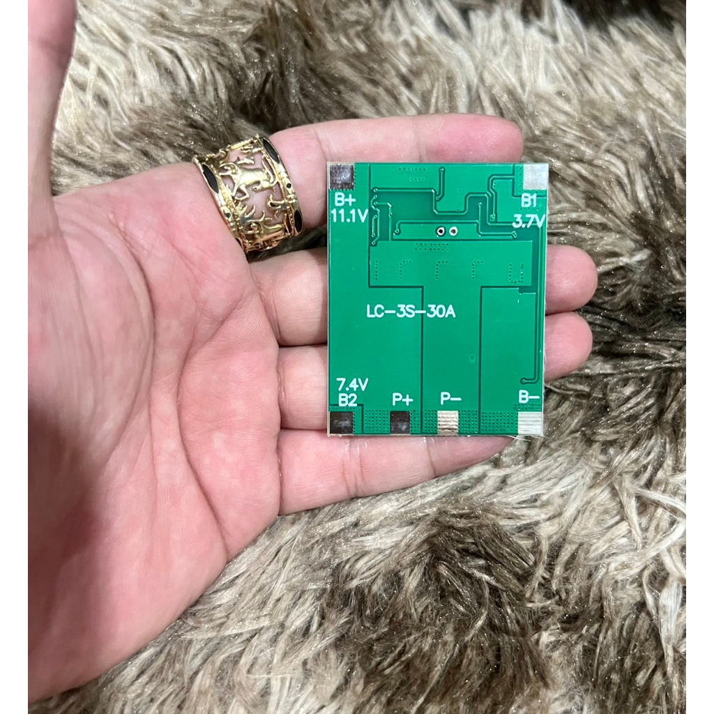 Mạch 3S 30A LC Full linh kiện, bảo vệ Pin Lion 3.7v.