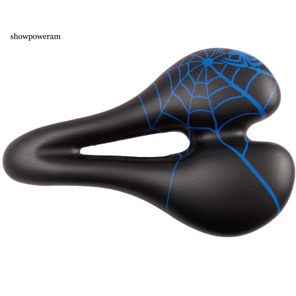 Yên Xe Đạp Leo Núi SPM Họa Tiết Lưới Nhện Rỗng Chống Sốc