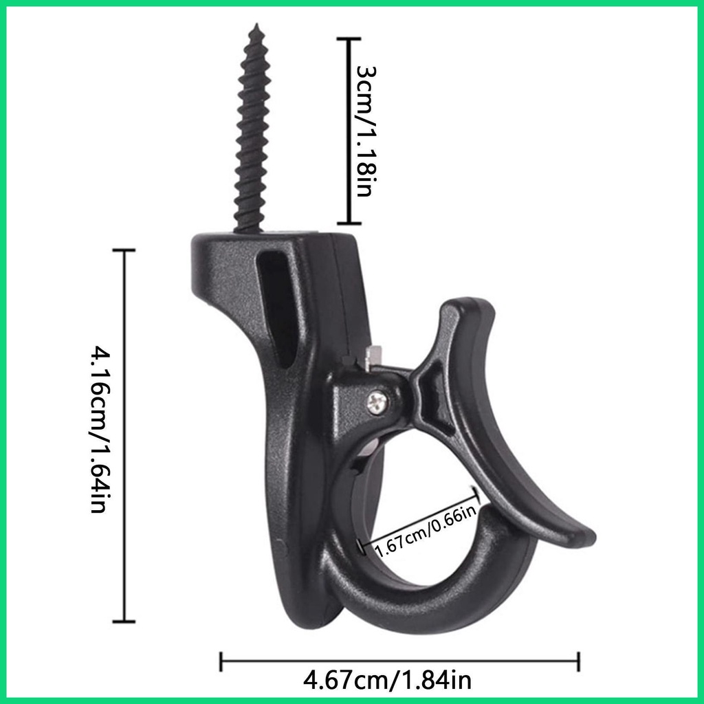 Set 10 Móc Kẹp Đèn Trang Trí Ngoài Trời Tiện Dụng Chất Lượng Cao