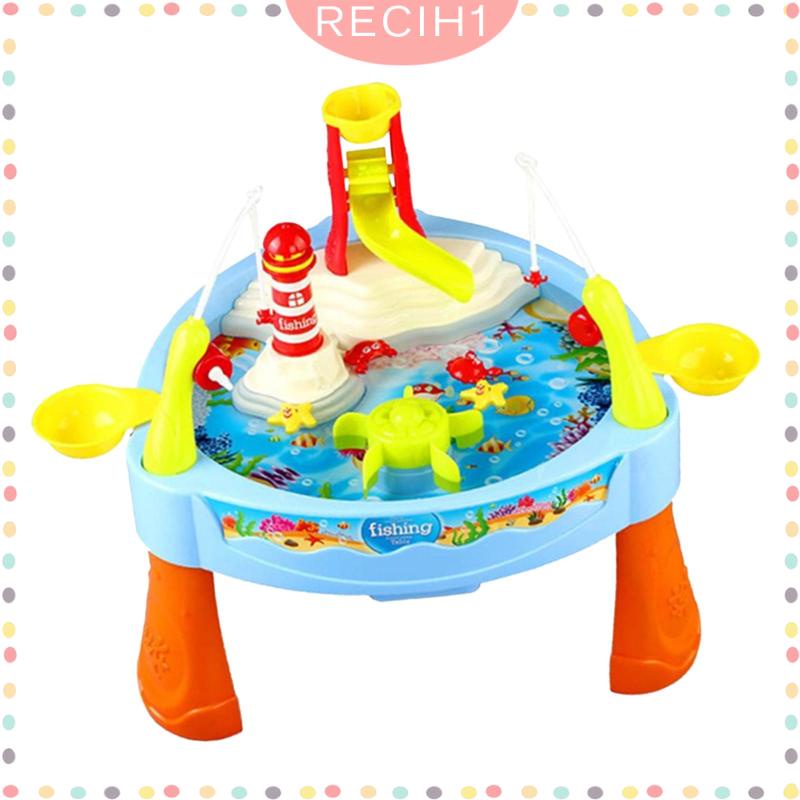 Bộ Đồ Chơi Câu Cá Có Nhạc Và Đèn Dành Cho Trẻ Em 1-3 Tuổi