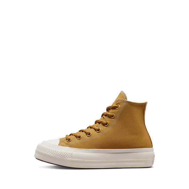 Giày Converse Women' Chuck Taylor All Star Lift Platform Workwear Textiles - Brown