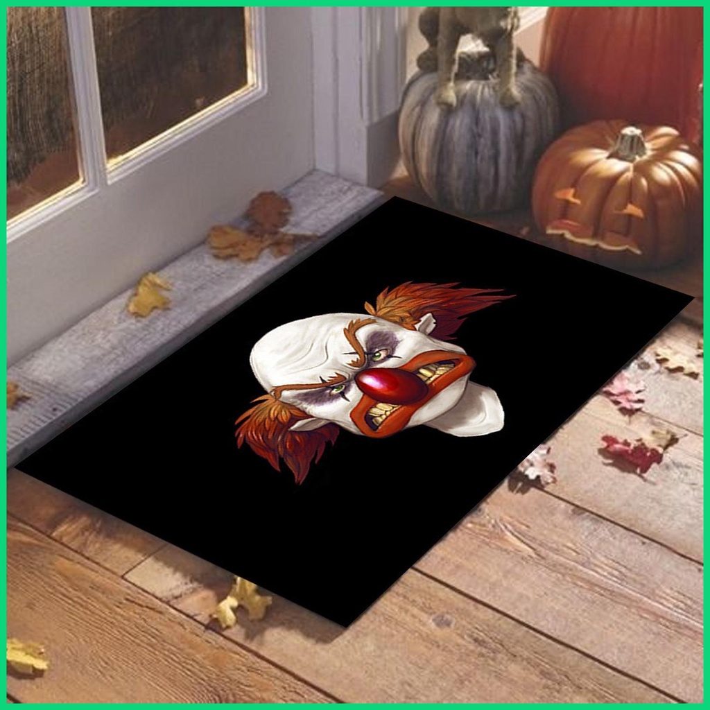 Thảm Trải Sàn Họa Tiết Kinh Dị Chống Trượt Cho Phòng Khách / Văn Phòng