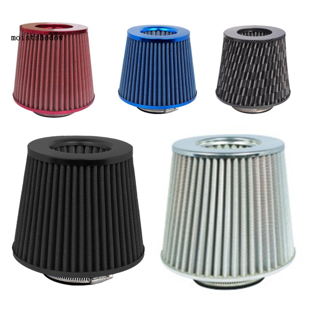 Bộ Lọc Khí Hình Nón 76mm Chuyên Dụng Cho Xe Hơi Thể Thao