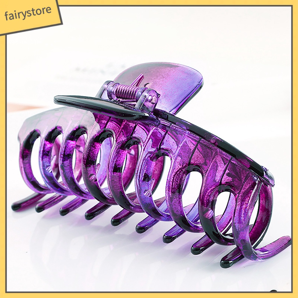 Kẹp Tóc Càng Cua Trong Suốt Gọn Nhẹ Tiện Dụng Cho Nữ