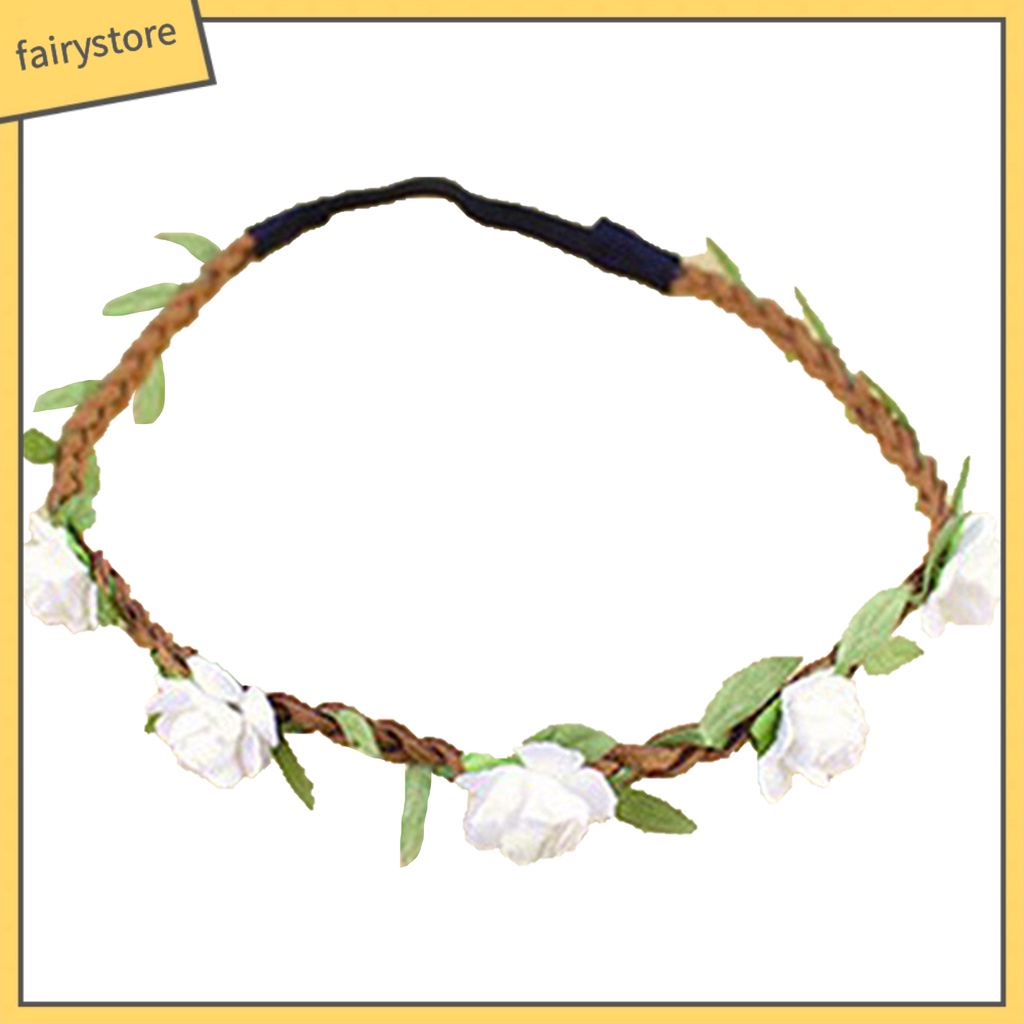 Băng Đô Hoa Cài Tóc Phong Cách Boho Cho Nữ