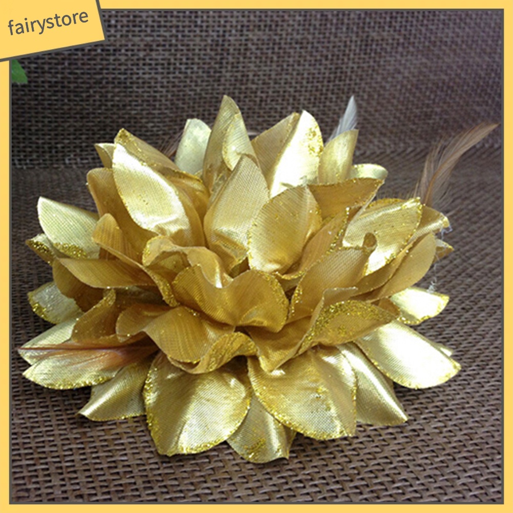 Băng Đô Hoa Cài Tóc Đính Đá Xinh Xắn Cho Cô Dâu