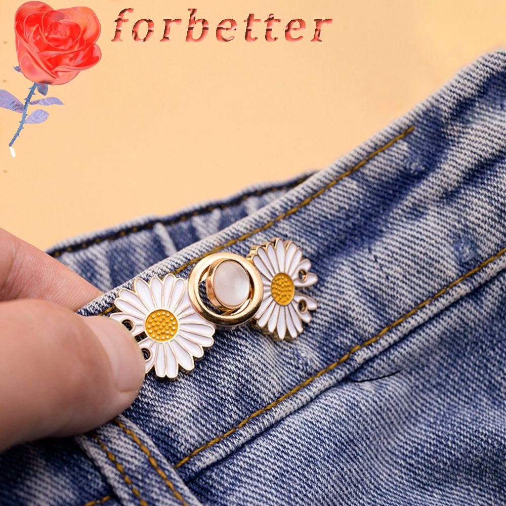 Ghim Cài Áo Hình Hoa Cúc Bằng Kim Loại Phong Cách Hàn Quốc Thanh Lịch Dành Cho Nữ