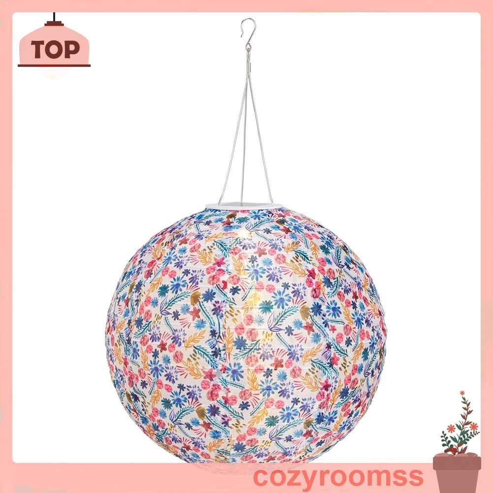 Đèn Lồng LED Tròn 12 inch Chống Thấm Nước Dùng Trang Trí