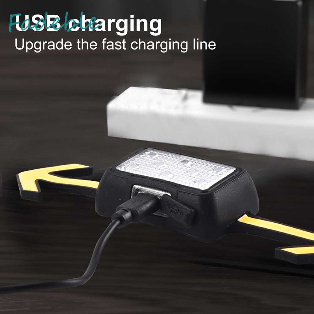 Đèn LED Xi Nhan 6 Chế Độ Kèm Sạc Tiện Dụng Cho Xe Đạp