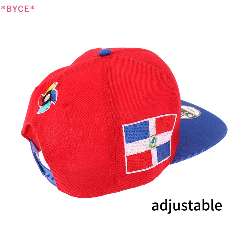 Byce &gt; Mũ Lưỡi Trai Vành Phẳng Che Nắng Màu Đỏ / Đen Phong Cách Hip Hop Mới Bảo Vệ Toàn Diện Cho Nam