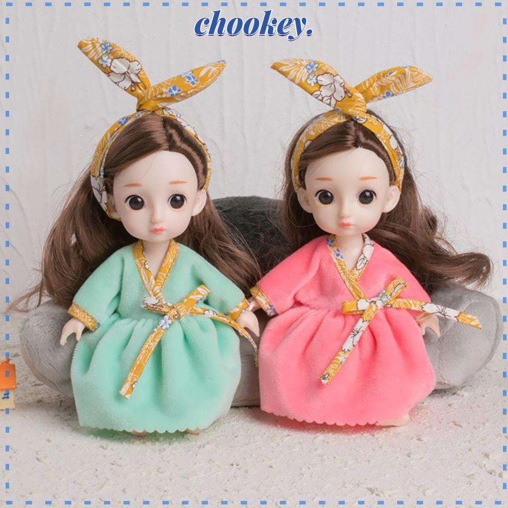 CHOOKEY Bộ Quần Áo Ngủ Dễ Thương Cho Búp Bê 1 / 12BJD