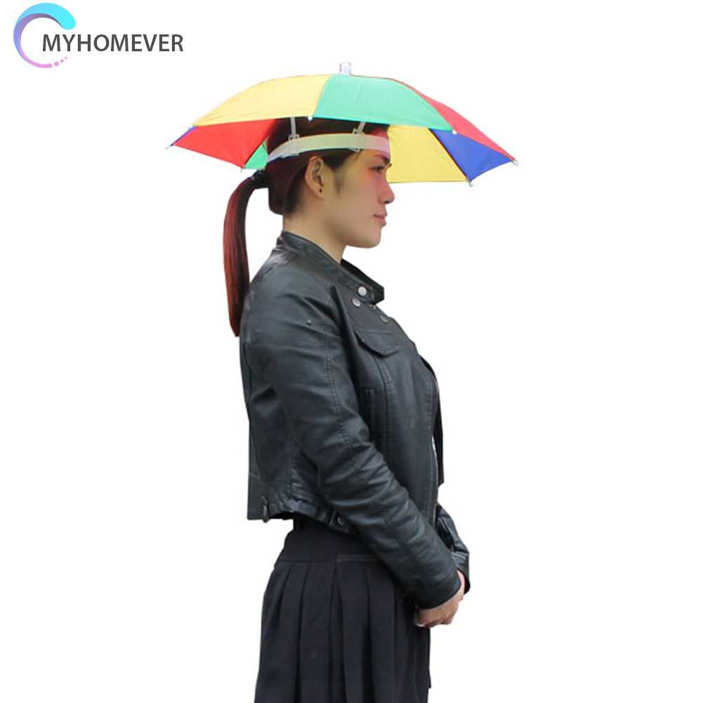 Mũ Dù Chống Nắng Gấp Gọn Điều Chỉnh Được Cho Hoạt Động Ngoài Trời