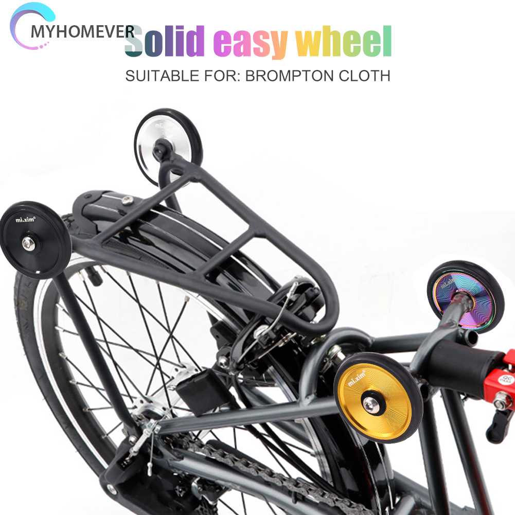 1 Bánh Xe Đạp Dễ Dàng Gấp Mở Cho Brompton CNC