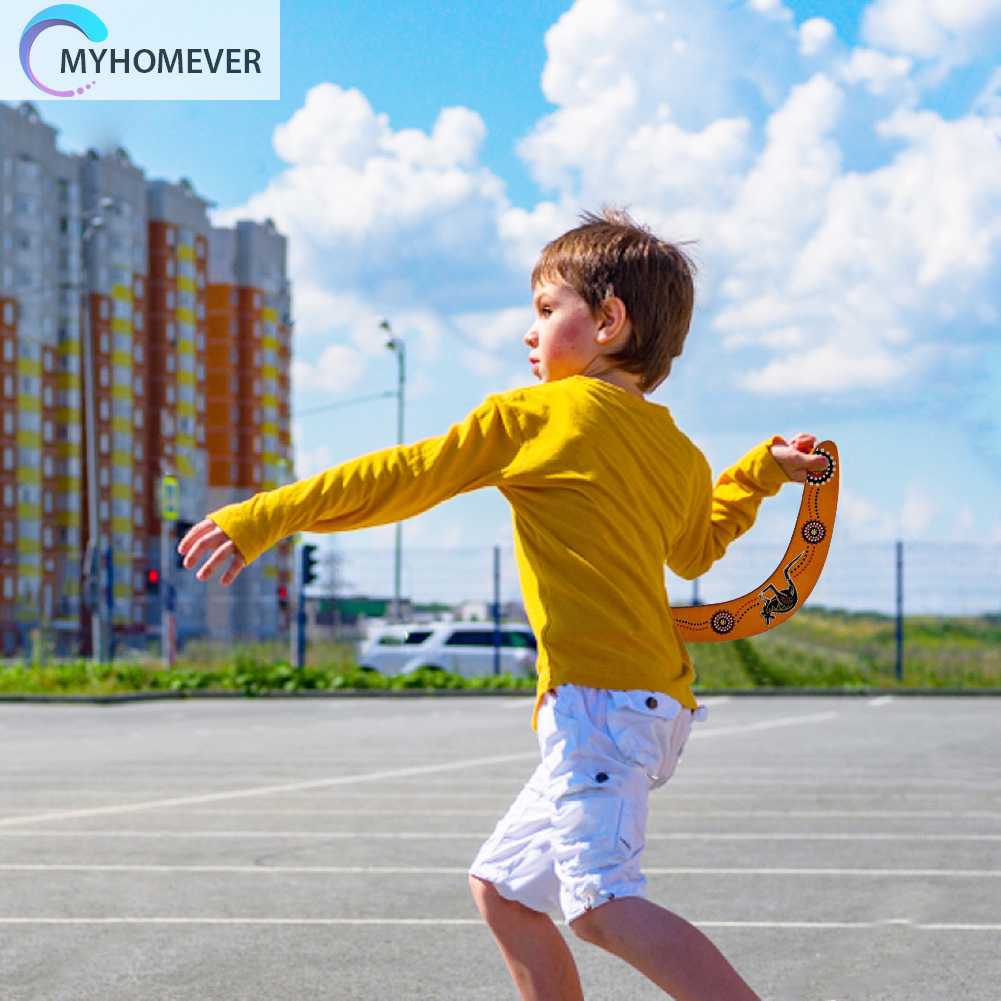 Boomerang Hình Chữ V Bằng Gỗ Cho Hoạt Động Ngoài Trời