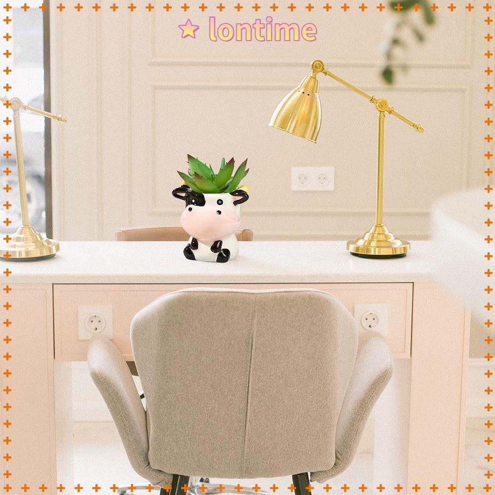 Chậu Cây Mini Hình Hoạt Hình Dùng Trang Trí