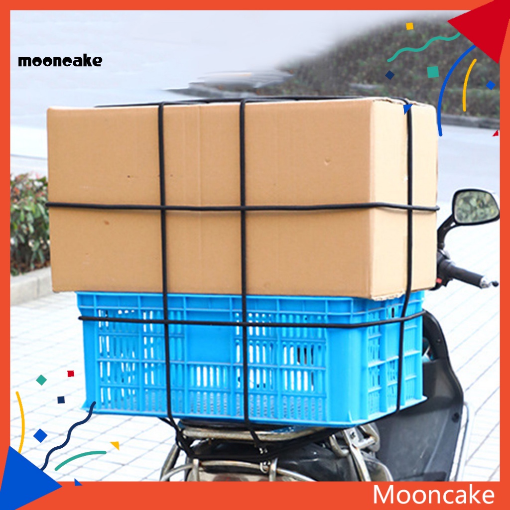 &lt; Mooncake &gt; Dây Đai Cố Định Hành Lý Có Ren Độ Co Giãn Cao Chống Va Chạm Cho Xe Đạp