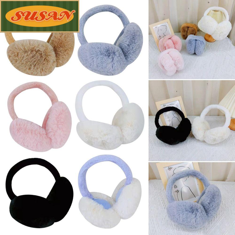 Chụp Tai Phủ Lông Mềm Mại Giữ Ấm Cho Nam Nữ