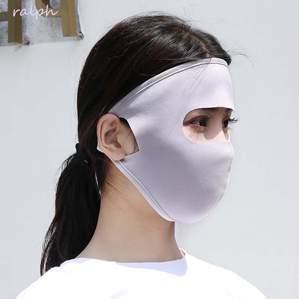 Khăn Choàng Cổ Vải Lụa Lạnh Màu Trơn Co Giãn Thời Trang Mùa Hè Cho Nam Và Nữ