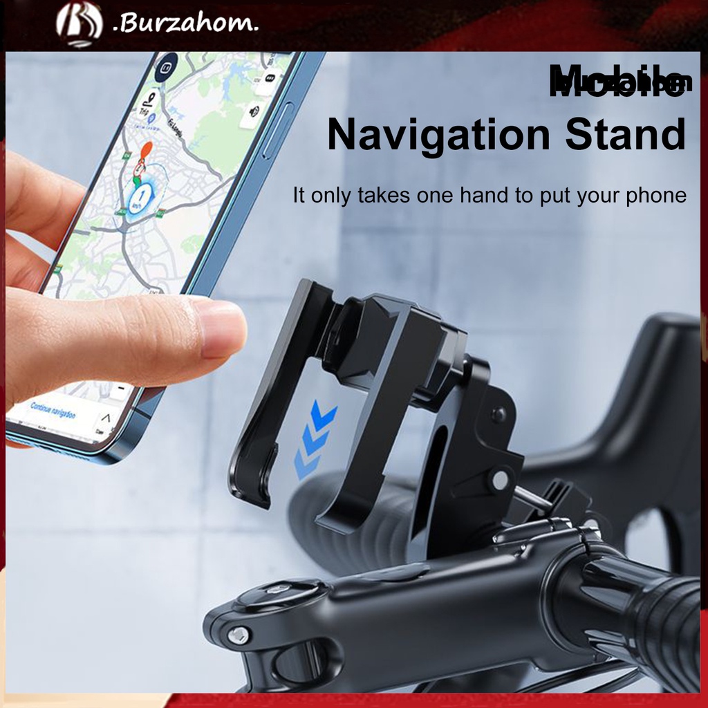 Giá Đỡ Điện Thoại Chống Sốc Xoay 360 Độ Gắn Tay Lái Xe Đạp