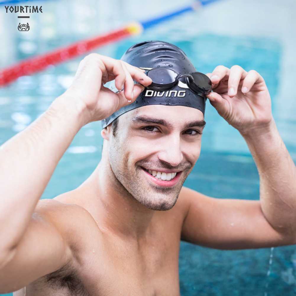 Mũ Bơi Silicone Chống Thấm Nước Cho Nam Và Nữ