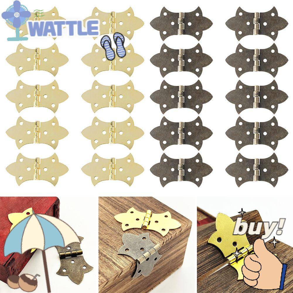 Set 10 Bản Lề Hỗ Trợ Tủ Chén / Trang Sức Tiện Dụng