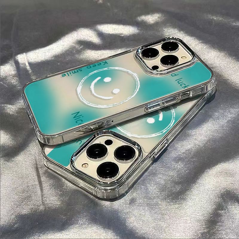 ✅Ốp Điện Thoại Mềm Chống Sốc Họa Tiết Mặt Cười Đơn Giản Cho Apple maxiPhone12 118 / plus71314pro