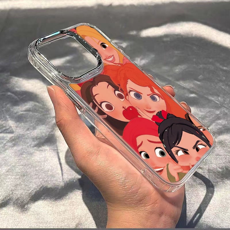 ✅Ốp Điện Thoại Dẻo Họa Tiết Hoạt Hình Kiểu Công Chúa Chống Sốc Cho iPhone12 11 / plusmax87 13 NO38