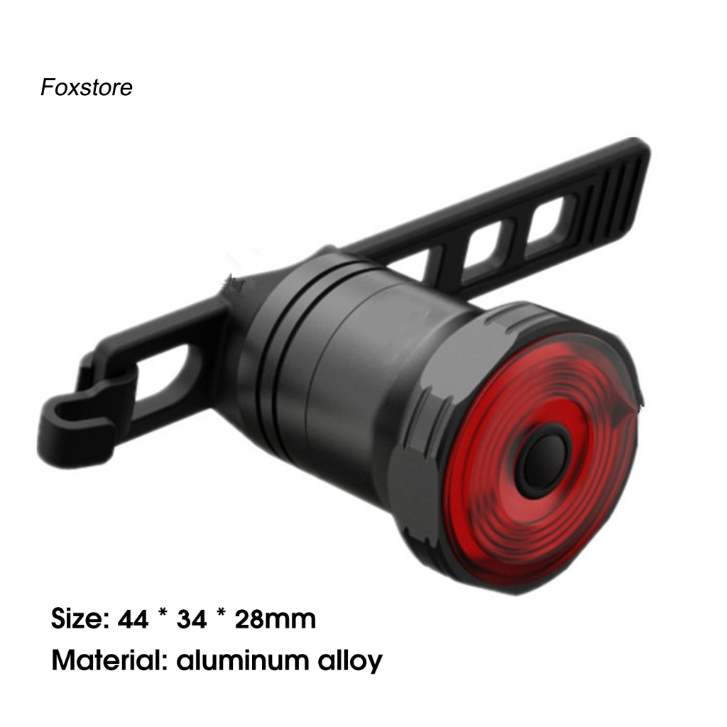 Đèn Cảnh Báo 6 Chế Độ Ánh Sáng Mạnh Kích Thước Nhỏ Gọn Tiện Dụng Cho Xe Đạp