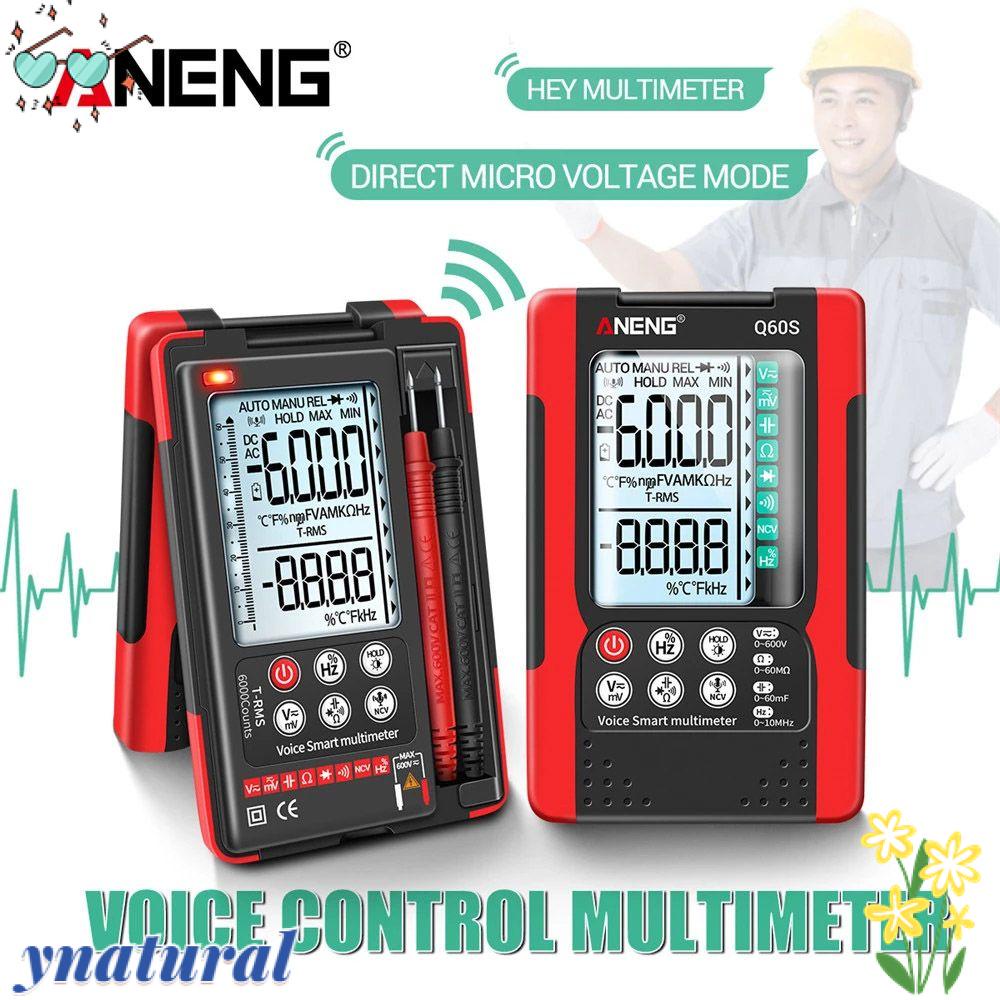 Đồng Hồ Vạn Năng Kỹ Thuật Số Thông Minh Với Độ Chính Xác Cao RMS Tự Động Bán Dẫn