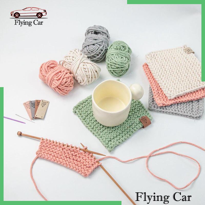 [Lzdjfmy2] Bộ Đế Lót Ly Dệt Thủ Công Cho Người Mới Bắt Đầu